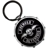 Avenged Sevenfold Deathbat Crest Drum Double-Sided Schlüsselanhänger
