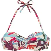 LASCANA Hauts de bikini crème / bleu clair / vert foncé / violet / rose