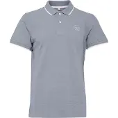 Blend T-Shirt 'Nate' bleu-gris / blanc