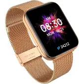GARETT Smartwatch GRC Maxx Amoled HD Display 1,78" appel & SMS IP68 étanche or acier