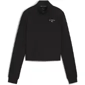 Puma Veste de survêtement 'Cloudspun' noir / blanc