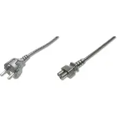 Divers ASSMANN - Câble d'alimentation - IEC 60320 C5 pour CEE 7/7 (M) - CA 250 V - 1.8 m - moulé - noir