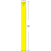 Zebra Z-Band Fun, jaune Bracelets Z-Band Fun pour imprimantes Desktop, 4x rouleaux par kit (350 rubans par rouleau), couleur : jaune - 4 pièces (10012712-2)