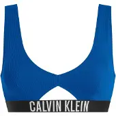 Calvin Klein Intense Power Bralette New Bikini Top Bleu S Femme