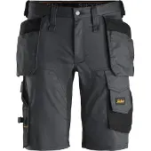 Snickers Korte Broek 6141 Staal Grijs - Zwart (5804) Maat 048 (48)