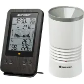 Bresser Pluviomètre Professionnel WTW aspect bois - 7002533