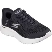 SKECHERS Baskets basses 'Slip-Ins: GO WALK Flex - Grand Entry' noir chiné
