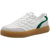 Tamaris Baskets basses gris clair / vert / blanc