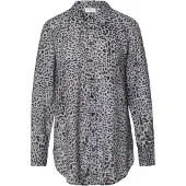 Comma Chemisier gris / noir