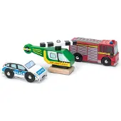 Le Toy Van Ensemble de véhicules de sauvetage