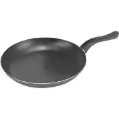 HorecaTraders Poêle lyonnaise | Antiadhésif | Aluminium | Ø24 cm | Gaz, électrique, céramique