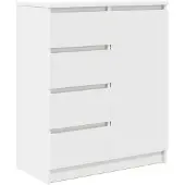 vidaXL Sideboard avec tiroirs blanc 71x35x84 cm Bois composite