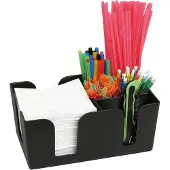 Ich-zapfe Bar Caddy - - Conteneur D'ustensiles - Noir - Contemporain - Design