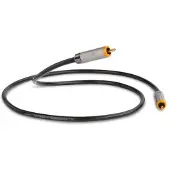 QED Reference Subwoofer 40 - Câble de subwoofer - 0.3 mm² - RCA mâle pour RCA mâle - 6 m - blindé