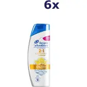 Head & shoulders 6 2-En-1 Citrus Fresh Shampooing 270ml, Head&shoulders