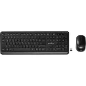 Nedis Ensemble souris et clavier - sans fil - Connexion souris et clavier : USB - 800 / 1200 / 1600 dpi - DPI réglable - QWERTZ - DE-Layout