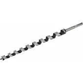 AWTOOLS Jeu de mèches à bois of, modèle 10-20/230mm, utilisation professionnelle en menuiserie, 6 pièces, pointe autocentrée, spirale profonde, coupe précise.
