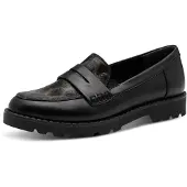 Tamaris Chaussure basse marron / noir