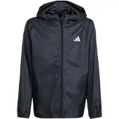 Adidas Veste de sport 'Rain Jacket' noir / blanc