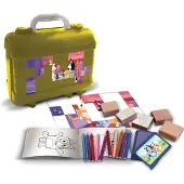 Multiprint Mallette de voyage Bluey pour tampons et coloriages
