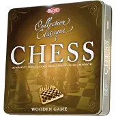 Tactic Chess Tin Box Board Game Clair Enfants