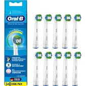 Oral-B Brosses à dents adaptables Precision Clean CleanMaximizer 10 pièces