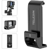 Telesin Couvercle de batterie avec connecteur de charge, étanche