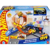 Hot Wheels Super Poste De Police De La Ville