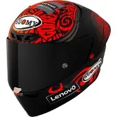 Suomy Casque Suomy S1-XR GP Bagnaia Replica 2024, noir/rouge, M (57/58)
