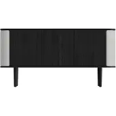 UMAGE Treasures Armoire à 3 Portes Black Oak | Sterling