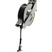 Saro Enrouleur de tuyau + tuyau (15 m) + pistolet, MARLON