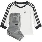 Adidas Originals Survêtement gris denim / noir / blanc