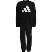 Adidas Survêtement 'Essentials' noir / blanc cassé