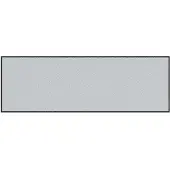 vidaXL Tapis d'entrée Gris et Noir 60 x 180 cm Polypropylène et vinyle