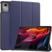 IMoshion Coque tablette Trifold Lenovo Tab K11 Plus - Bleu foncé