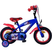 Volare Vélo enfant Sonic Prime pour garçons - 12 pouces en bleu et rouge