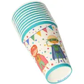 Papstar Papp-Trinkbecher "Superhero", 0,2 l