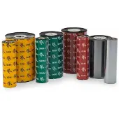 Zebra 2300 Wax, 300 m, 6 cm, Noir, Wax, 2,5 cm
