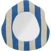Bloomingville Miroir Travis bleu