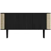 UMAGE Treasures Armoire à 3 Portes Black Oak | Venetian Crane