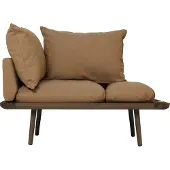 UMAGE Lounge Around 1½ places Canapé Dark Oak | Sugar Brown