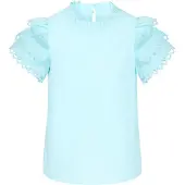 Faina Chemisier turquoise