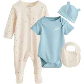 Next Set beige / bleu