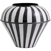 Nordal Vase Sipura noir/blanc
