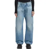 G-Star pour femme. D25372-E267-H544 Jeans Bowey 3D Boyfriend blue (28/32), Bleu, Casuel, Denim, Durable, Coton Recyclé