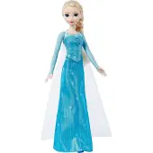Disney Frozen Poupée Elsa chantante de La Reine des Neiges, joue une chanson, piles incluses
