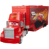 Disney Set de jeu Pixar Cars Tuning Mack, camion jouet 2 en 1 et station de tuning