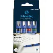 Schneider Roller One Hybrid C , couleurs assorties dans boîte de 4