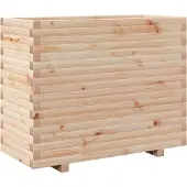 vidaXL Jardinière 90x40x72,5 cm bois de pin massif