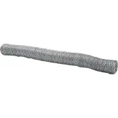 vidaXL Clôture hexagonale argent 1 x 50 m Acier galvanisé